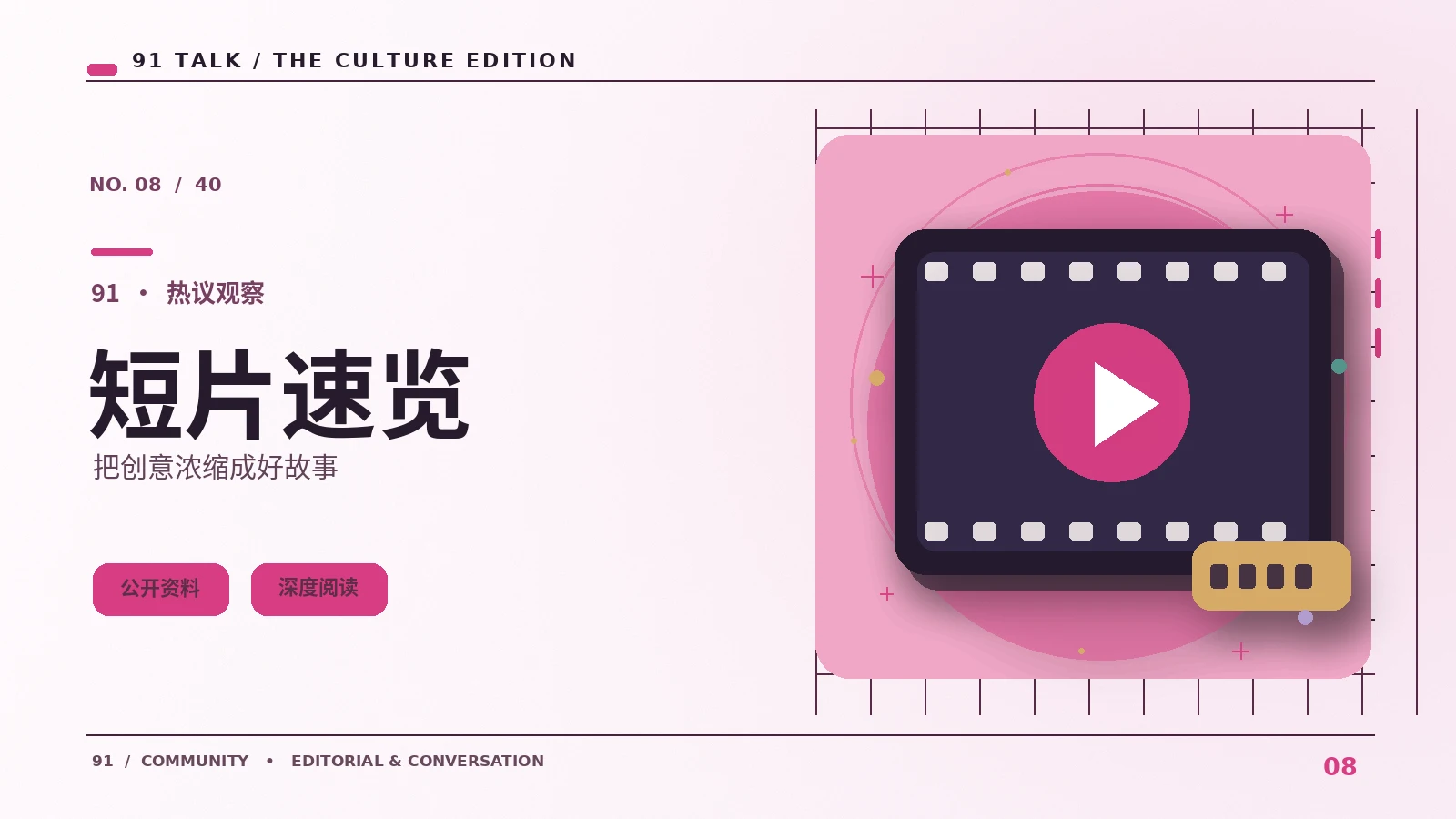 一分钟短片怎样讲清一个完整故事